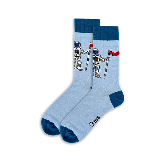 Astronaut & Spaceship Socks