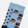 Men's Coffee Beans & Pot Mismatched Socks