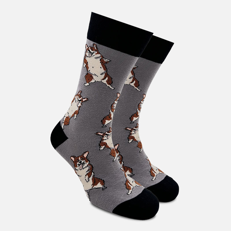 Men's Dancing Corgi Socks