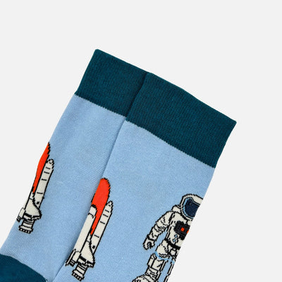 Astronaut & Spaceship Socks