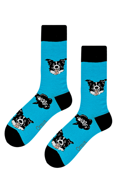 Men's Black Dog & Woof Socks