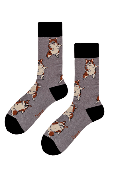 Men's Dancing Corgi Socks