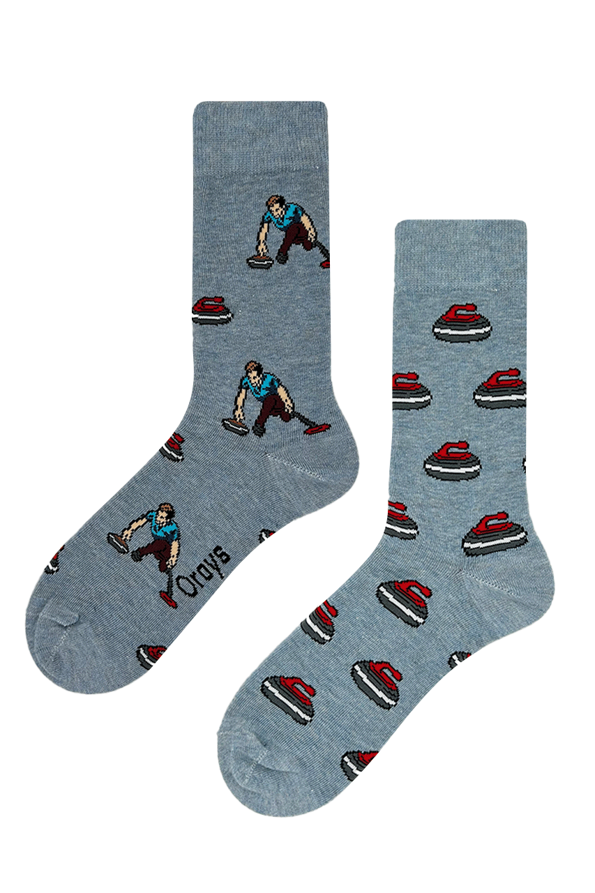 Men's Curling Man Socks