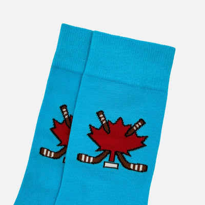 Men's Maple Leaf & Hockey Socks