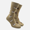 Men's Coffee Beans & Mugs Mismatched Socks