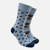 Men's Coffee Beans & Pot Mismatched Socks