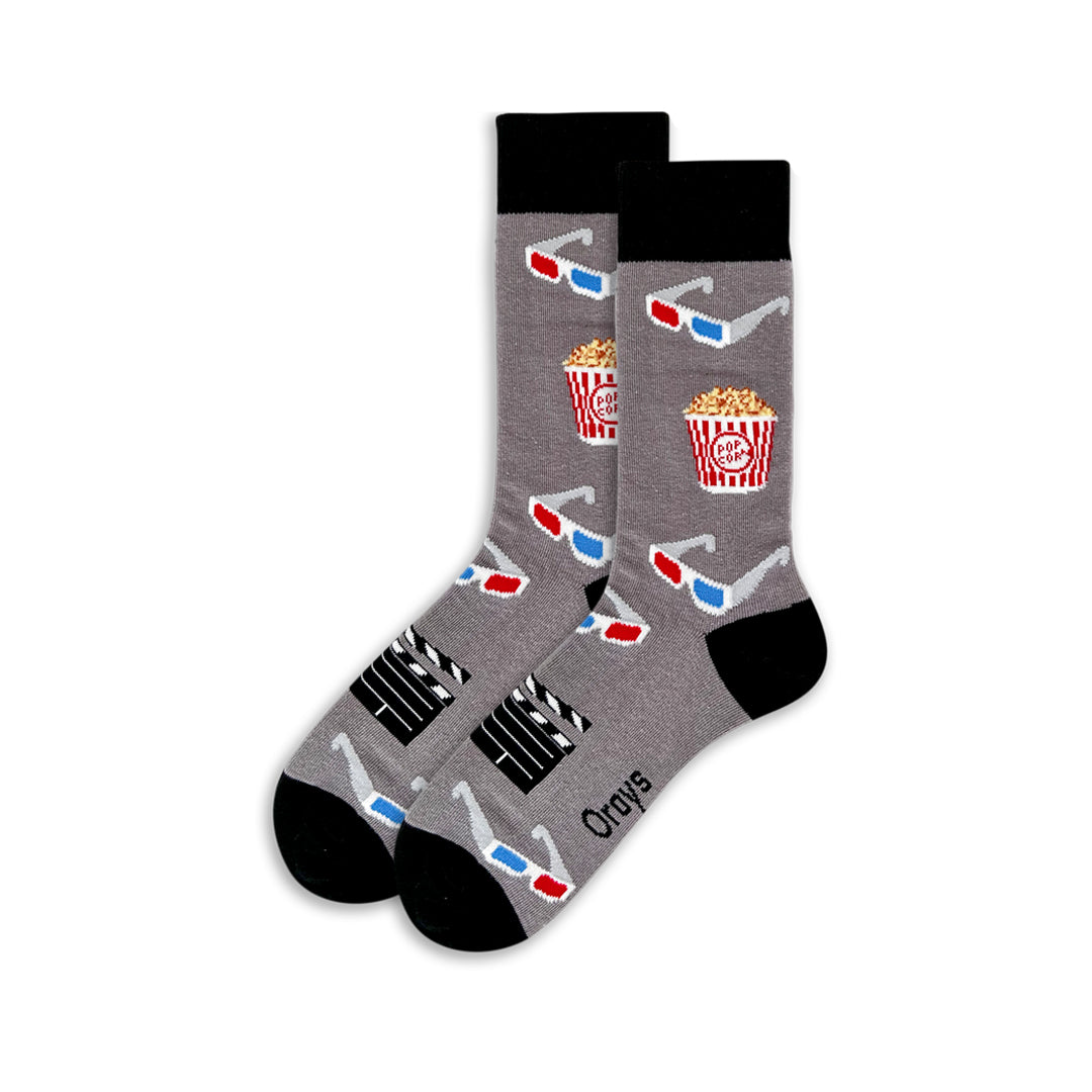 Popcorn & Movie Socks