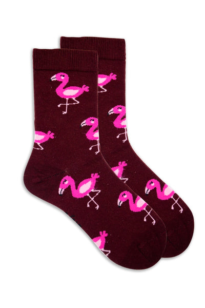 Flamingo Pink Socks