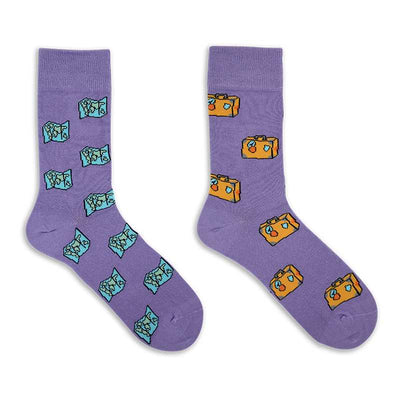 Earth Luggage  Mismatched Socks