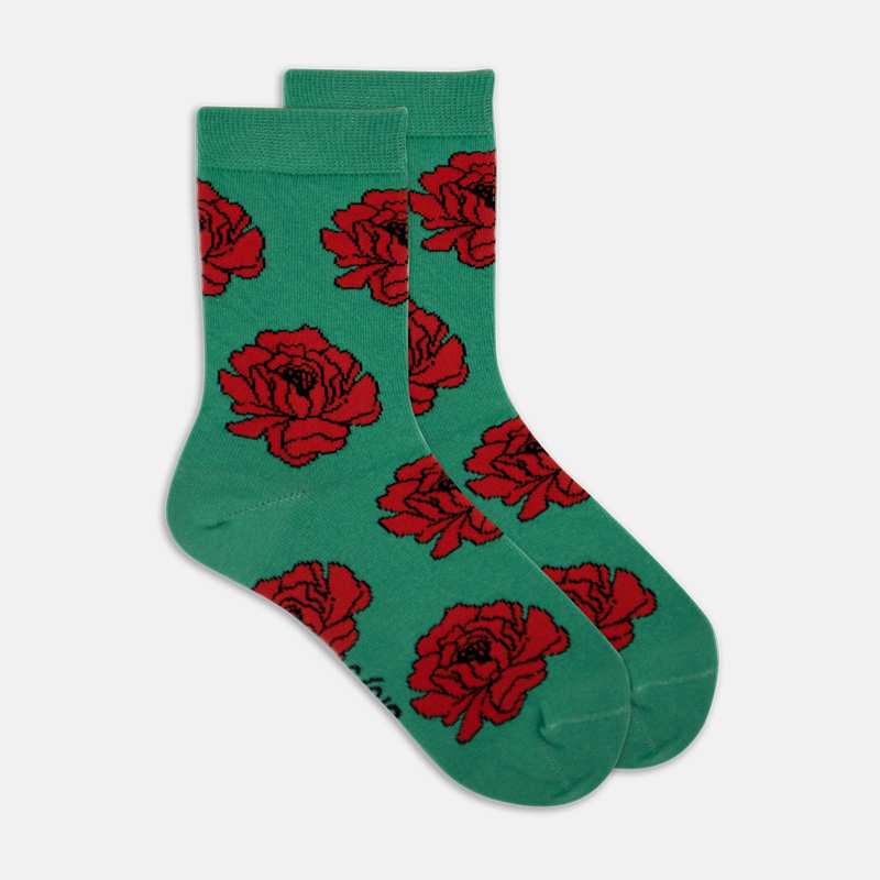 Red Rose Socks